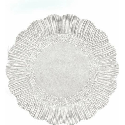 Rozetky průměr 30 cm - bílé (500 ks)