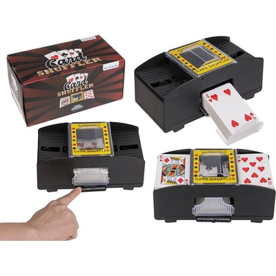 Míchačka na karty černá baterie