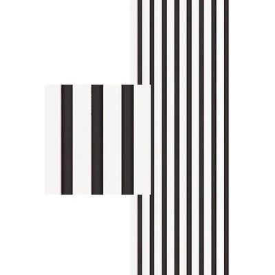 Archo - Akustický panel Universal Line Bílá na černém filcu 400 x 400 x 21 mm