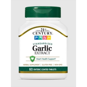 21st Century - Екстракт от Чесън без мирис - Garlic Extract Odorless | 60 tabs (9148)