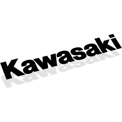 E-cut.cz Samolepka Kawasaki - 20x3,2 cm – Zboží Živě