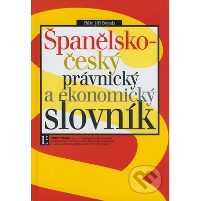 Španělsko-český právnický a ekonomický slovník