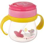 Canpol babies Чаша със сламка Canpol - 250 ml, Розова (56/520C)