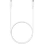  Кабел за устройства с USB-C порт (100 см) - Samsung USB-C to USB-C Cable 100W (5A) EP-DN975WE (бял) (bulk) (EP-DN975WE)