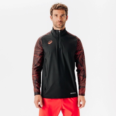 Kipsta Viralto Wavy Club čierno-červená