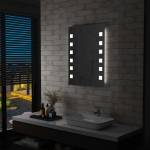 vidaXL LED стенно огледало за баня 60x80 см (144700)