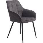 Unique Furniture Тъмносив трапезен стол Nolan - Unique Furniture (50800001)