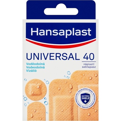 Hansaplast Náplasť Univerzálna Vodeodolná 40ks