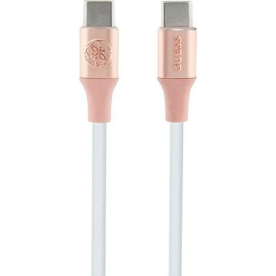 Guess GUCCLALRGDP USB-C - USB-C, 1,5m, růžový