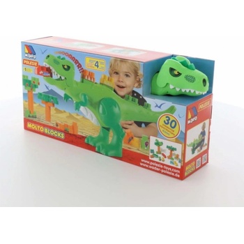 Polesie Molto Blocks Dinosaurové 30 ks