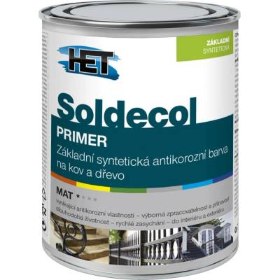 Het Soldecol Primer Červenohnědý 2,5L