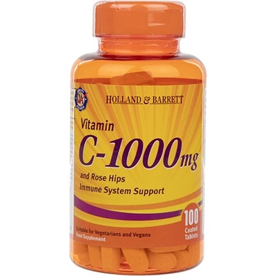 Vitamin C 1000 mg / with Rose Hips & Bioflavonoids [100 каплети]