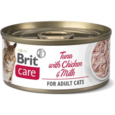 Brit Care Cat Tuna with Chicken And Milk 24 x 70 g