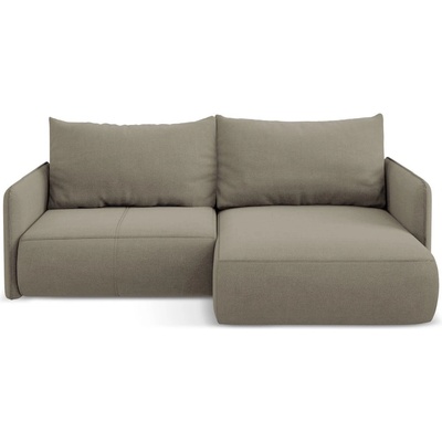 makamii Бежов разтегателен ъглов диван с място за съхранение (десен ъгъл) Nanea - Makamii (NANEA_RCF_S_24_P1_C14)