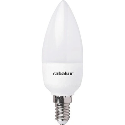 Rabalux LED žiarovka, C37, E14, 5W, teplá biela
