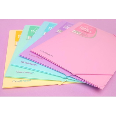 CoolPack Папка с ластик PVC Pastel by Coolpack лилава (81445)