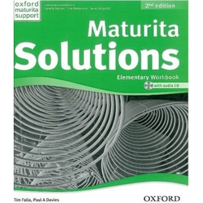 Maturita Solutions 2nd Edition Elementary Workbook Czech Edition