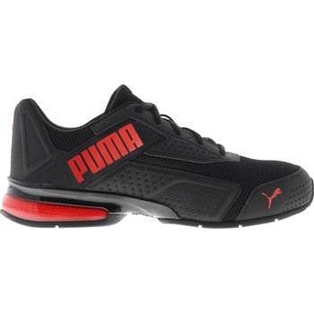 PUMA Мъжки маратонки Puma Leader VT Nubuck Mens Trainers - BLACK/RED
