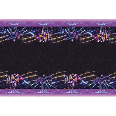 Procos Plastový ubrus K POP Demon Hunters 120x180 cm – Zboží Dáma