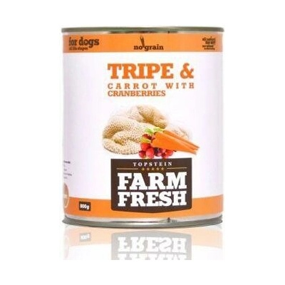 Farm Fresh Dog Tripe&Carrot with Cranberries 800 g