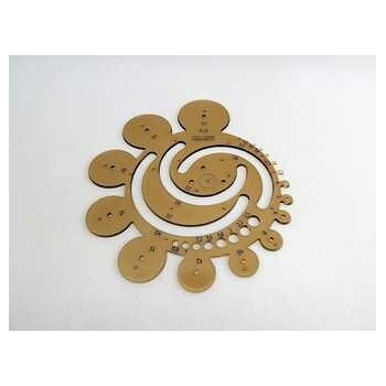 Šablóna 749002 radiusova Z32