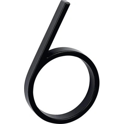 Zinkové číslo "6" v „3D“ prevedení RN.125V.6.CE