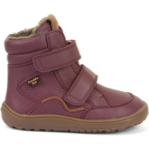 Froddo Детски боси зимни обувки froddo winter tex, бордо - 24