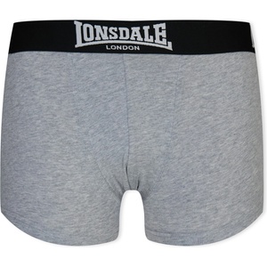Lonsdale Детски боксерки Lonsdale Lonsdale Trunk Shorts 2 Pack Boys - Grey