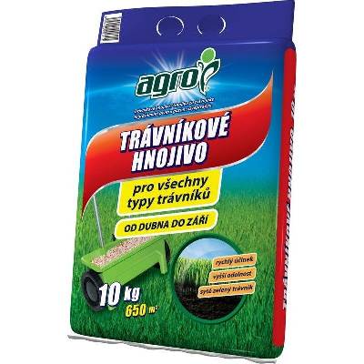 Trávnikové hnojivo AGRO CS - 10 kg vrece
