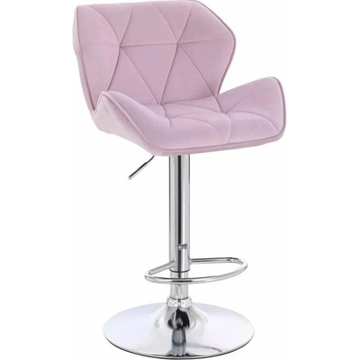 LuxuryForm Design Milano Velur na striebornom tanieri levanduľa