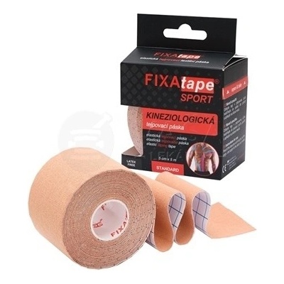FIXAtape SPORT KINESIOLOGY ELASTICKA TEJPOVACIA PASKA telová 5 cm x 5 m