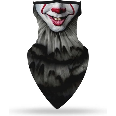 Hoodstyle Бандана маска с уши Усмивката HoodStyle Bandana SmileBNZ-61 - Черен, размер