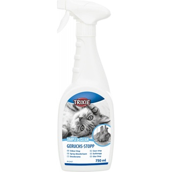 Trixie Simple'n'Clean Odour Stop stop zápachu pre mačacie WC 750ml