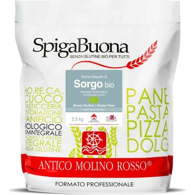Spiga Buona Ciroková múka celozrnná mletá kameňom bio 2,5 kg
