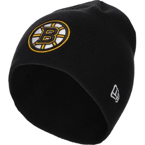 New Era Boston bruins nhl skull beanie черно, бяло, жълто uni (60851849)