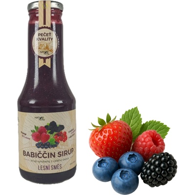 Nature NoTea Babičkin sirup Lesná zmes 0,5 l