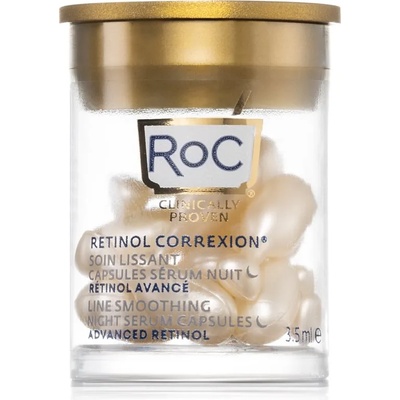 RoC Retinol Correxion Line Smoothing серум против бръчки в капсули 10 бр