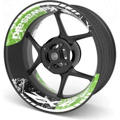 SEFIS dvojdielne polepy na kolesá KAWASAKI ZX-6R