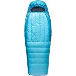 Sea to Summit Дамски пухен спален чувал Sea to summit Women's Trek Women's -1°C Down Sleeping Bag - Blue Atoll - размер Long (513-1648-0112) Спален чувал
