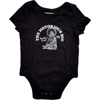 Notorious B. I. G Notorious B. I. G. Риза Baby Kids Black 6 - 9 Months (BIGBG10TB03)