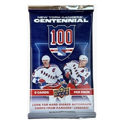Upper Deck NHL 2025-26 New York Rangers NHL Centennial Hobby Balíček