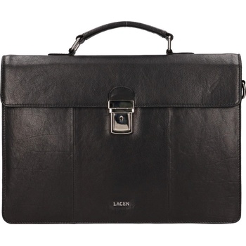 Lagen Pánská kožená taška BLC-23/2168 BLACK