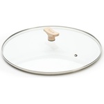 de Buyer Капак за тенджера 32 cm, стъкло, дървена дръжка, de Buyer (DB411432)