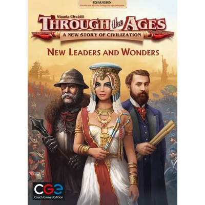 Czech Games Edition Разширение за настолна игра Through the Ages: New Leaders and Wonders (CGE00057)