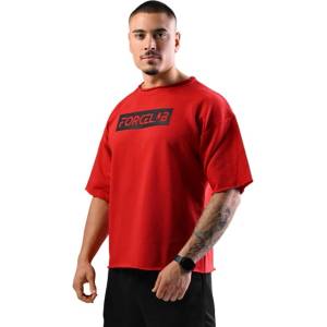 Forcelab T-Shirt Forcelab - Red Червен, XL