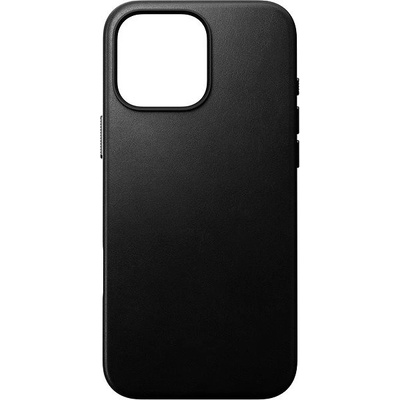 Nomad Traditional Leather Case MagSafe kryt iPhone 16 Pro Max čierny