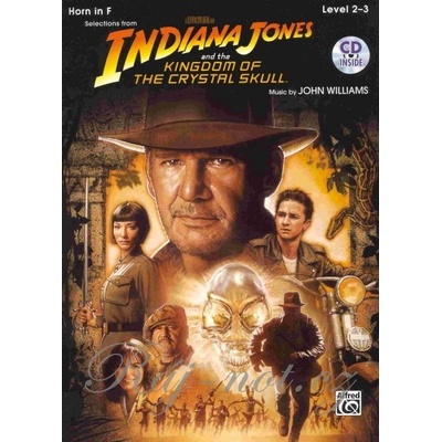 INDIANA JONES & THE KINGDOM OF THE CRYSTAL SKULL + CD / lesný roh horn in F