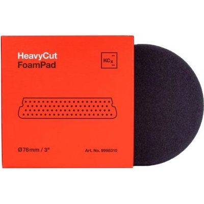 Koch Chemie Heavy Cut Foam Pad 76 x 25 mm - Полиращ диск червен (4274)