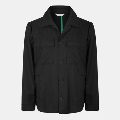 Ted Baker Men's Selwyn Wool Overshirt - Black