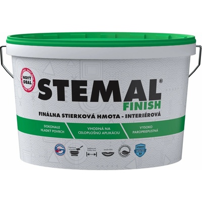 STEMAL FINISH vnútorná omietka a stierka na stenu 1.8 kg